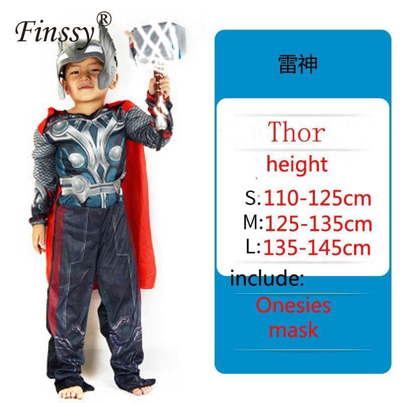 Fantasia SuperKids® - Cosplay Infantl Super Heróis Diversos