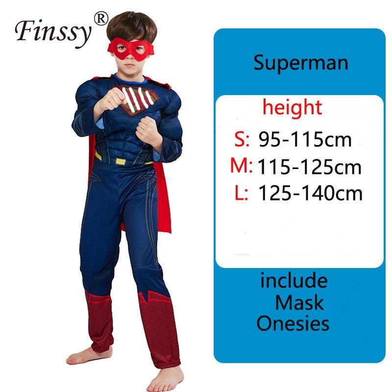 Fantasia SuperKids® - Cosplay Infantl Super Heróis Diversos