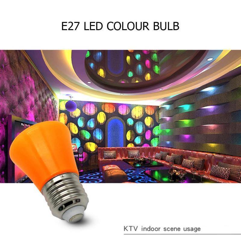 LED 3W e27 - Várias Cores