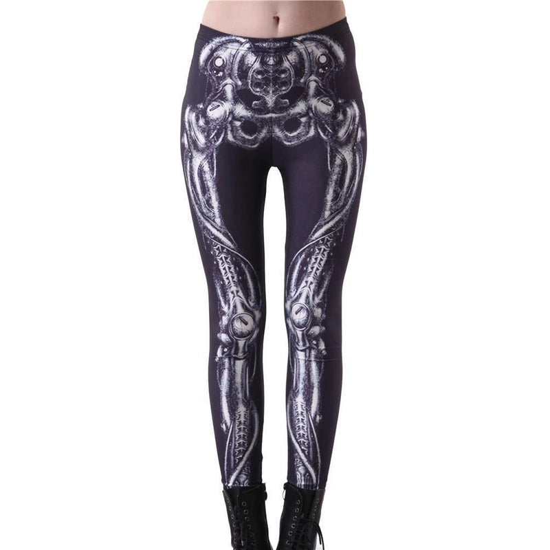 Calça Legging Cintura Alta Bones - Penny Lane