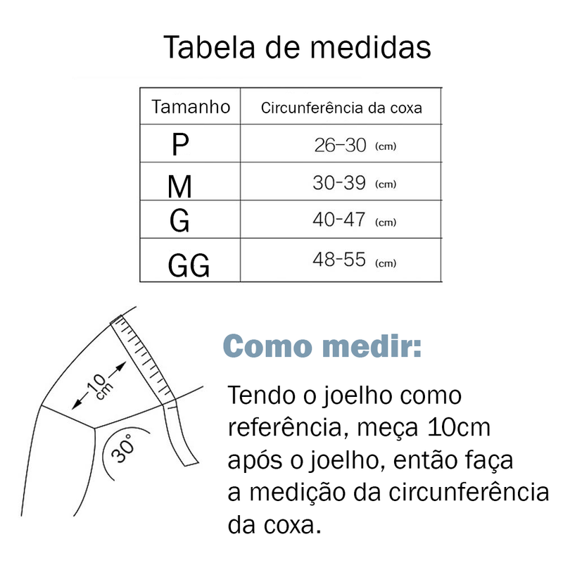 Joelheira de Compressão Alongada - OrtexPro