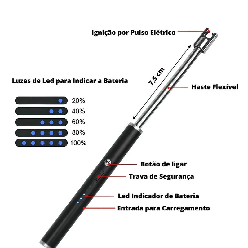 Acendedor Elétrico de Fogão