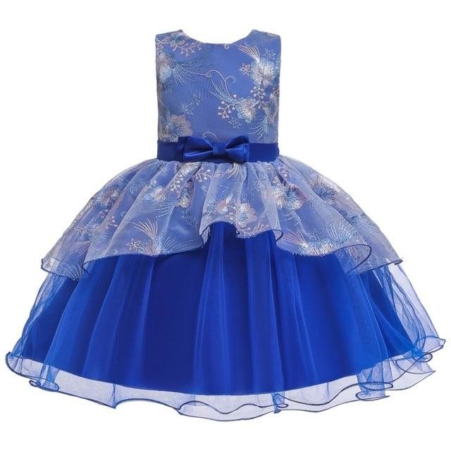 Vestido Festa Princesas - Tamanhos de 0 a 5 anos