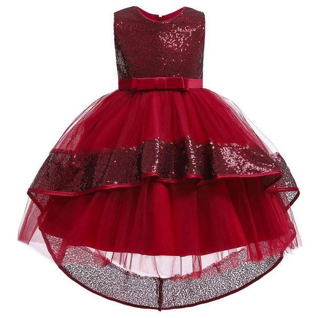 Vestido Princess Elegance Alta Qualidade - Tamanhos de 3 a 12 anos