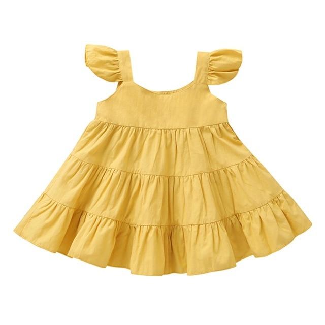 Vestido Elegance Girls - Tamanhos de 9 meses a 6 anos