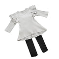 Conjunto Vestido Vest Legging ( Vestido + Legging) - Tamanhos de 1 a 6 anos