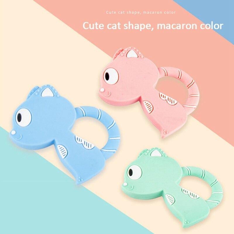 Mordedores Gatinho de Silicone Grau Alimentício