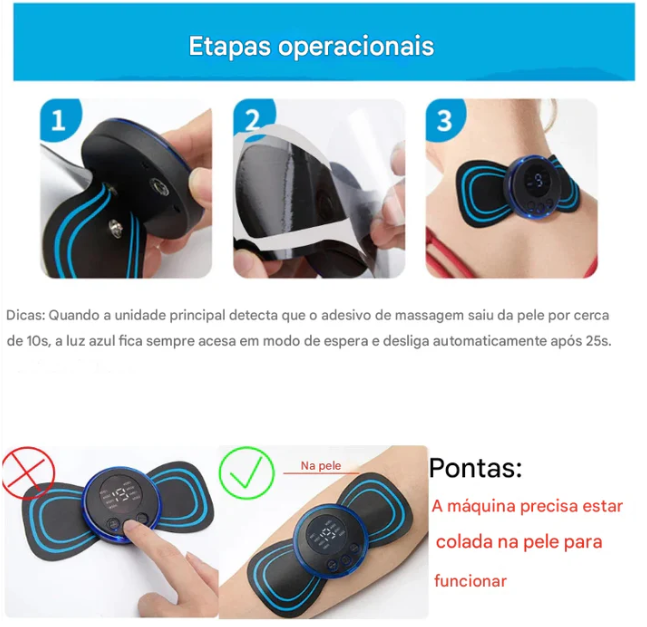 Massageador Elétrico Portátil